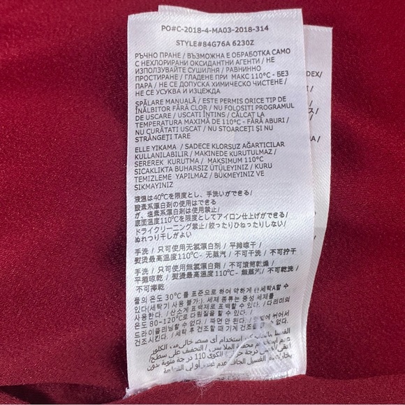 Marciano Sexy Red/Burgundy Body-con Dress Size XS - Picture 10 of 10